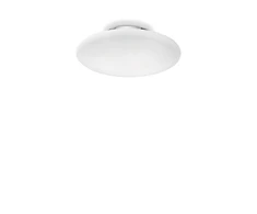 Lubinis šviestuvas Ideal Lux Ceiling lamp with 1 light SMARTIES BIANCO, E27, baltas