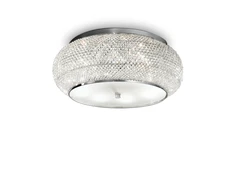 Lubinis šviestuvas Ideal Lux Ceiling lamp with 10 lights PASHA', E14, chrome