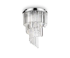 Lubinis šviestuvas Ideal Lux Ceiling lamp with 12 lights CARLTON, E14, auksinis color