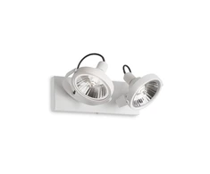 Lubinis šviestuvas Ideal Lux Ceiling lamp with 2 lights GLIM, GU10, chrome