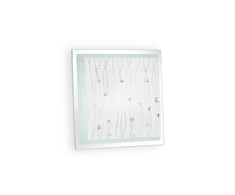 Lubinis šviestuvas Ideal Lux Ceiling lamp with 2 lights OCEAN, E27, copper
