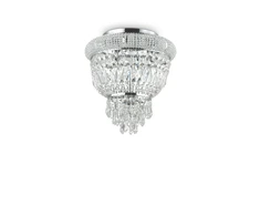 Lubinis šviestuvas Ideal Lux Ceiling lamp with 3 lights DUBAI, E14, baltas