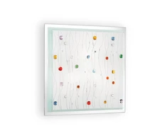 Lubinis šviestuvas Ideal Lux Ceiling lamp with 3 lights OCEAN, E27, chrome