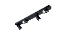 Lubinis šviestuvas Ideal Lux Ceiling lamp with 4 lights RUDY, GU10, juodas