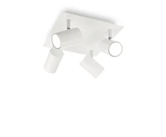 Lubinis šviestuvas Ideal Lux Ceiling lamp with 4 lights SPOT, GU10, baltas