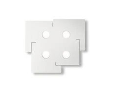 Lubinis šviestuvas Ideal Lux Ceiling lamp with 4 lights TOTEM, GX53, baltas