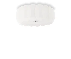 Lubinis šviestuvas Ideal Lux Ceiling lamp with 8 lights OVALINO, E27, juodas