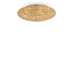 Ideal Lux Lubinis šviestuvas King Pl9 Oro 73262
