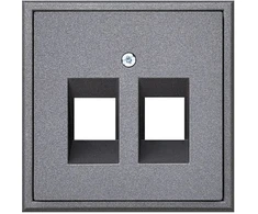 Dangtelis MODERN, 2xTV/HDMI/USB/S-Video/RCA lizdo, juodas, be rėmelio