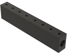 EASY LINK sistemos bėgelio vidinis sujungimas, juodas, K1002345N