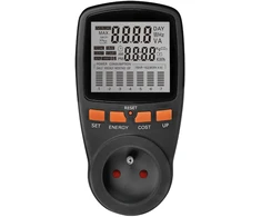Energijos suvartojimo matuoklis PMM 2, juodas