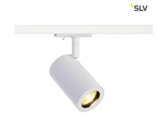 slv ENOLA_B bėgelis akcentinis, QPAR51 baltas, 50W, pridedamos vienos fazės adapteris