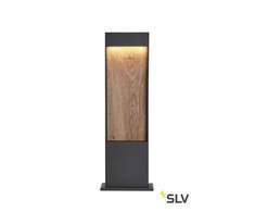 slv FLATT POLE 65 lauko LED toršeras 3000K IP65 antracito spalvos/rudas