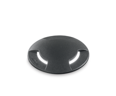 Įleidžiamas šviestuvas LANDING, juodas, su 10W GX53 3000/4000/6500K LED lempute, 120362