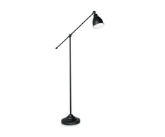 Ideal Lux Floor lamp with 1 light NEWTON, E27, juodas