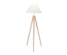 Sieninis šviestuvas Ideal Lux Floor lamp with 1 light TRIDENTE, E27, baltas