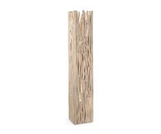 Ideal Lux Floor lamp with 2 lights DRIFTWOOD, E27, chrome
