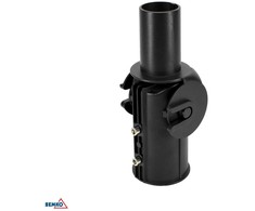Bemko Gatvės šviestuvo (50W) montavimo adapteris, juodas