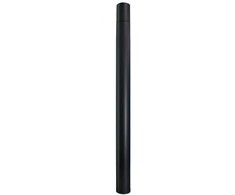 Gatvės šviestuvo atramos ilginimo elementas BASE 76mm, juodas, 1m