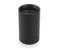 Lubinis šviestuvas GU10 lemputės rėmelis V-TAC, juodas, aukštis 10cm