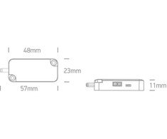 Į lietimą reaguojantis sensorius ON/OFF, 60W 24V DC, 38102B