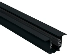 Įleidžiamas 3 fazių bėgelis, juodas, 3m, 40003R/B