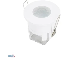 Įleidžiamas būvio daviklis, baltas, IP54, max 1000W, 360°, max 6m