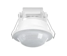 ESYLUX Įleidžiamas būvio daviklis BASIC EXPRESS PD 360° 08 IR 1C FM, baltas, IP23