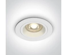 Įleidžiamas šviestuvas, GU10, baltas, 10105ALG/W