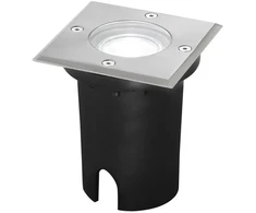 Įleidžiamas į grindinį šviestuvas DRIVE, plieno sp., 1xGU10, IP67