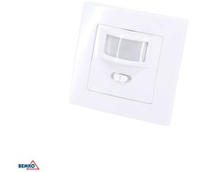 Bemko Įleidžiamas judesio daviklis, baltas, IP20, max 500W, 160°, max 9m