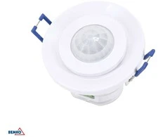 Bemko Įleidžiamas judesio daviklis, baltas, IP20, max 800W, 360°, max 8m