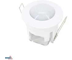 Bemko Įleidžiamas judesio daviklis, baltas, IP20, max 1200W, 360°, max 6m