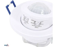 Bemko Įleidžiamas judesio daviklis, baltas, IP20, max 800W, 360°, max 8m
