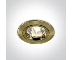 Bikuvalt Įleidžiamas šviestuvas, GU4, žalvario sp., 10103/BBS