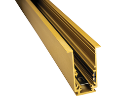 Įleidžiamas magnetinės sistemos ZAMBELIS bėgelis, žalvario sp., 48V, 3m, 2084G-3