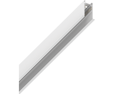 Įleidžiamas magnetinis bėgelis EGO, baltas, 1m, 320441