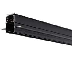 Įleidžiamas magnetinis bėgelis MAGNETIC, juodas, 1m