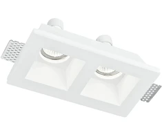 Įleidžiamas šviestuvas GHOST, baltas, 2xGU10