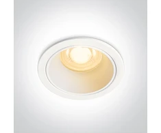 Įleidžiamas šviestuvas, GU10, baltas, 10103G1/W