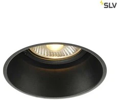 slv Įleidžiamas šviestuvas HORN-T, juodas, GU10