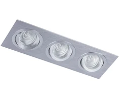 Įleidžiamas šviestuvas MOOTY, 3xGU5.3, metalo sp.
