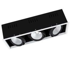 Ledvance Įleidžiamas šviestuvas MULTI 3x30W 4000K FL WT/BK