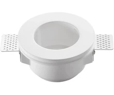 Įleidžiamas šviestuvas SNOW, baltas, 1xGU10