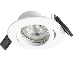 Osram Įleidžiamas šviestuvas SPOT, GU10, baltas, su 4,3W 2700K LED lempute