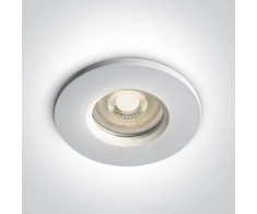 Įleidžiamas šviestuvas, GU10, baltas, 10105R1/W