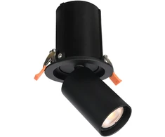 Lubinis šviestuvas Italux Įleidžiamas šviestuvas Termo SPL-50310-1R BK
