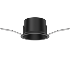 Įleidžiamo montavimo rėmelis LED moduliui, juodas, RFLBS342
