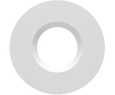 Įleidžiamo šviestuvo žiedas SP CBO IP65/5X RING FIX ROUND, baltas