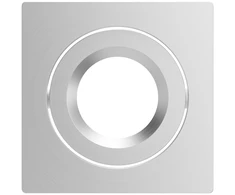 Įleidžiamo šviestuvo žiedas SP CBO IP65/5X RING ADJ SQUARE, šlifuoto nikelio sp.